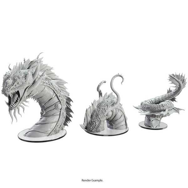 Unpainted Critical Role Tabletop Miniature: Boxed Uk'otoa Figurine for Exandria Campaigns