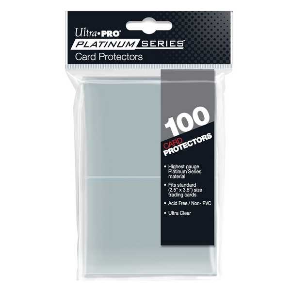 100-Count 2.5in X 3.5in High - Quality Platinum Series Card Protectors