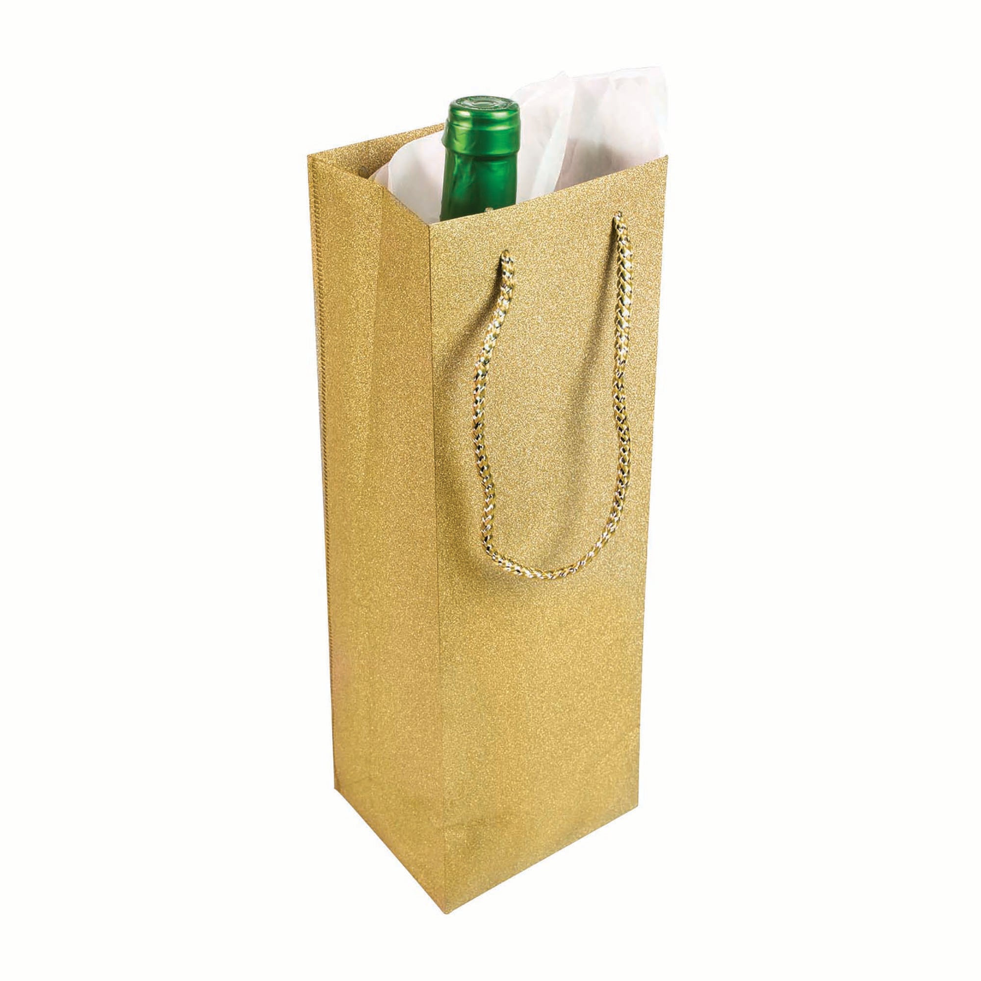Luxurious Gold Diamond - Designed Wine Bag for Adult Birthday Gifts