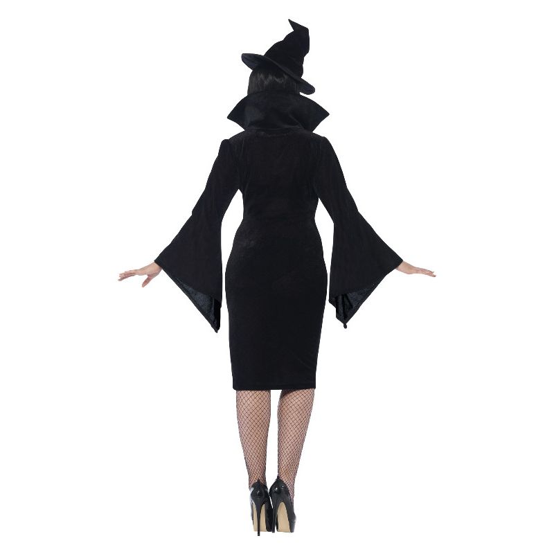 Adult Female Black Curves Halloween Witch Costume by Smiffys