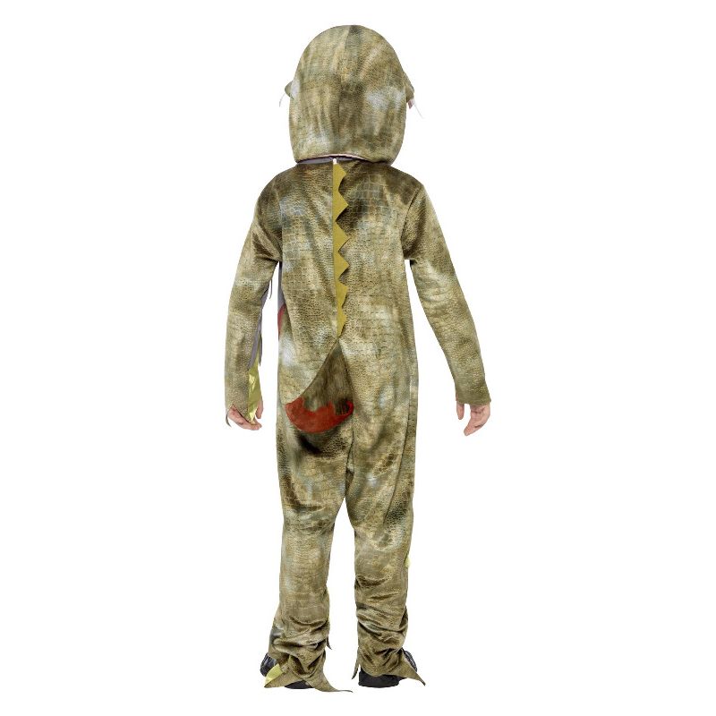 Smiffys Child Male Halloween Zombie Dinosaur Deluxe Costume