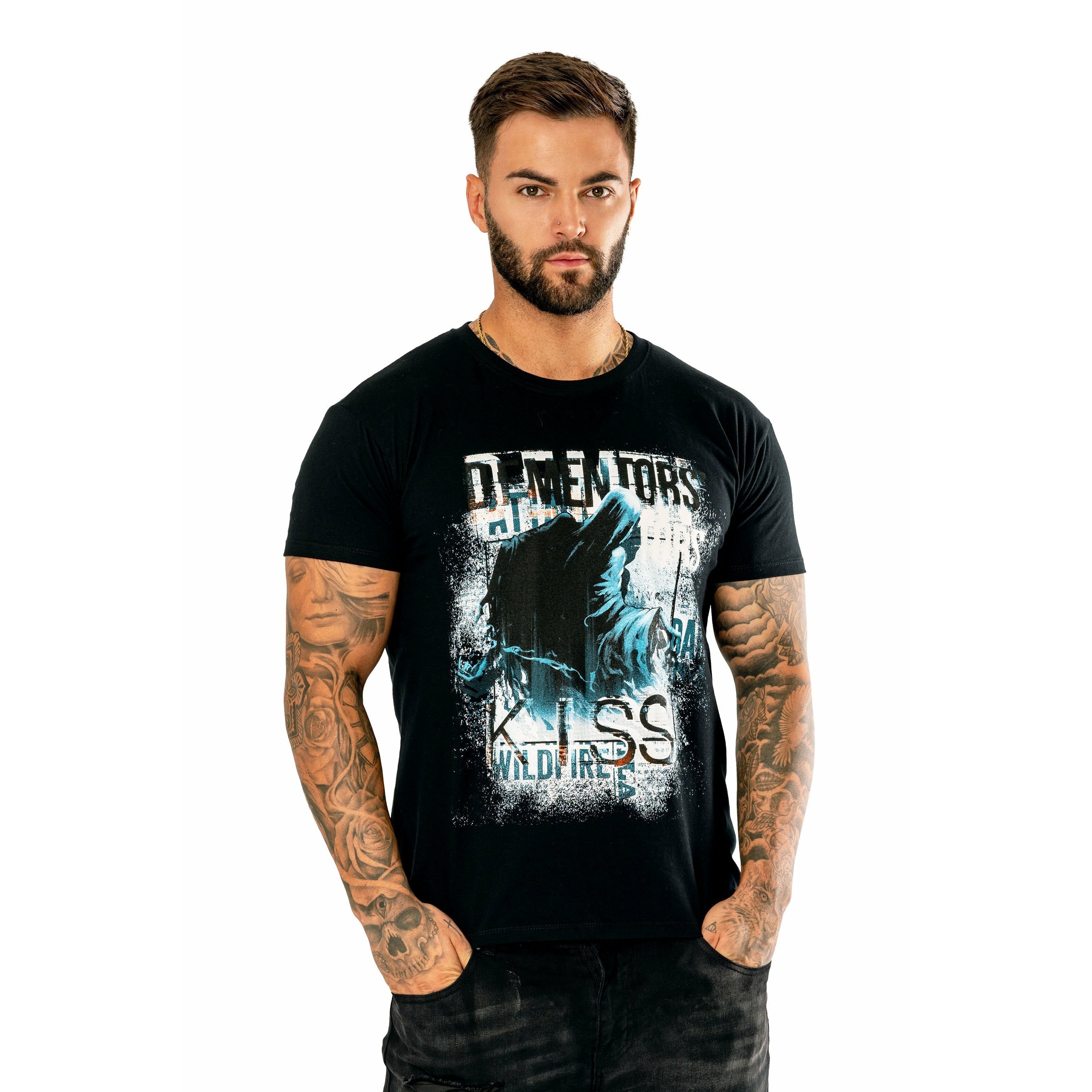 Harry Potter Themed Unisex Adult T-Shirt Featuring the Dementor's Kiss